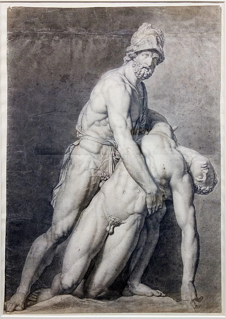Jean - Baptiste Wicar, Aiace, Palais des beaux, arts de Lille